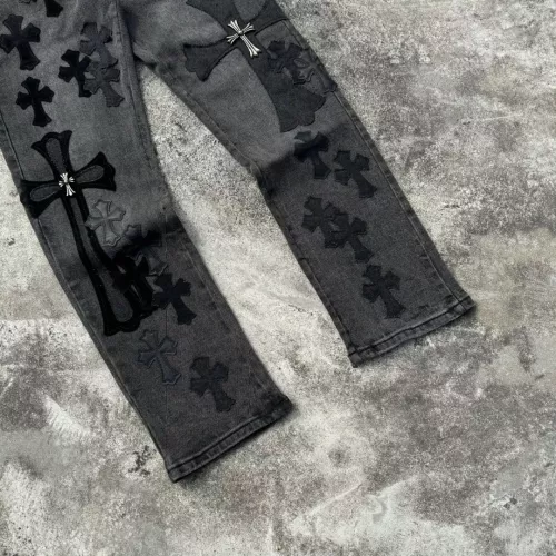 Replica Chrome Hearts Jeans For Unisex #1285259 $68.00 USD for Wholesale