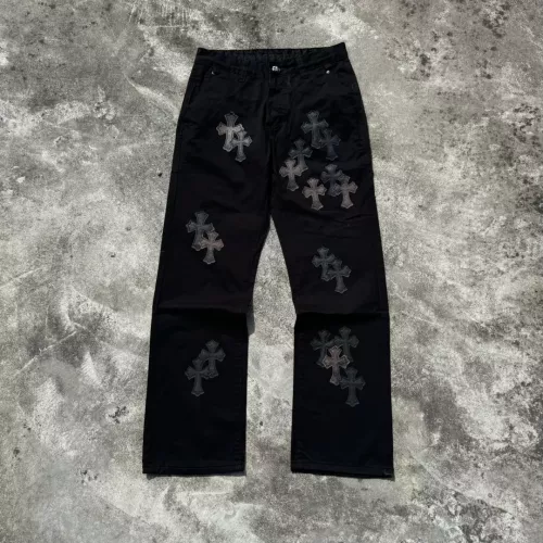 Wholesale Chrome Hearts Jeans For Unisex #1285266 $56.00 USD, Wholesale Quality Replica Chrome Hearts Jeans