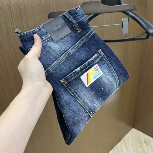 Replica Dsquared Jeans For Men #1285281 $60.00 USD for Wholesale