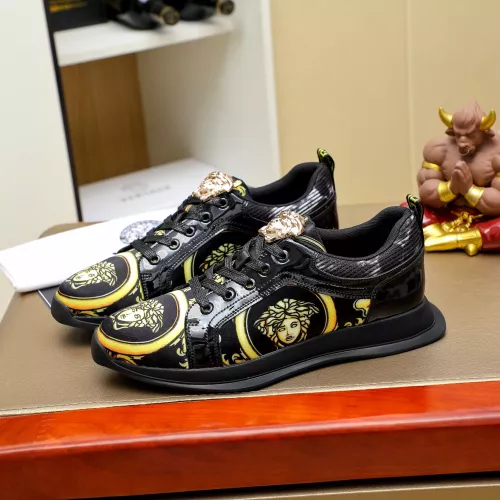 Wholesale Versace Casual Shoes For Men #1285282 $72.00 USD, Wholesale Quality Replica Versace Casual Shoes