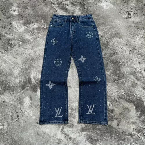 Wholesale Louis Vuitton LV Jeans For Unisex #1285328 $68.00 USD, Wholesale Quality Replica Louis Vuitton LV Jeans