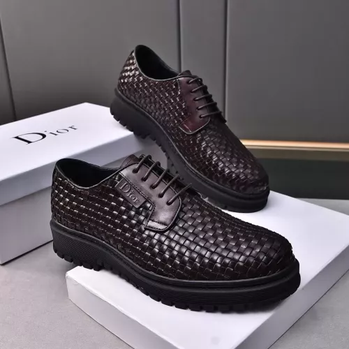 Wholesale Christian Dior Leather Shoes For Men #1285336 $112.00 USD, Wholesale Quality Replica Christian Dior Leather Shoes