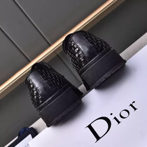 Replica Christian Dior Leather Shoes For Men #1285338 $112.00 USD for Wholesale