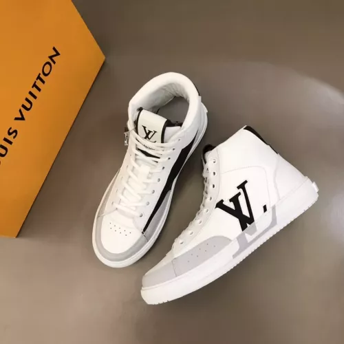 Wholesale Louis Vuitton High Tops Shoes For Men #1285354 $76.00 USD, Wholesale Quality Replica Louis Vuitton High Tops Shoes