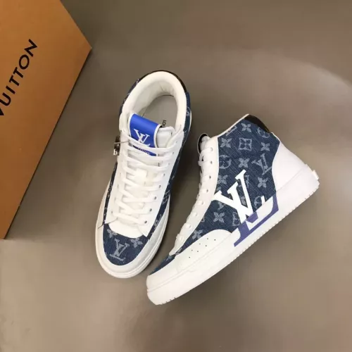 Wholesale Louis Vuitton High Tops Shoes For Men #1285355 $76.00 USD, Wholesale Quality Replica Louis Vuitton High Tops Shoes