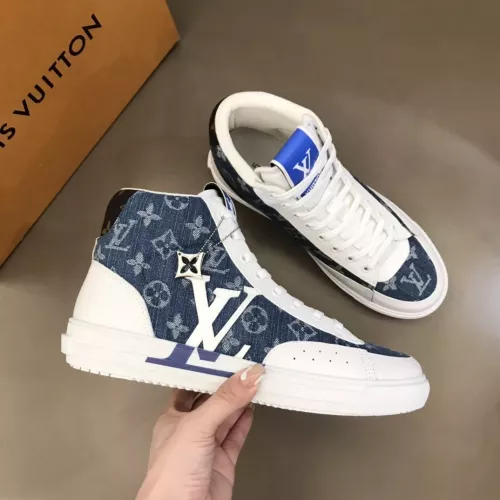 Replica Louis Vuitton High Tops Shoes For Men #1285355 $76.00 USD for Wholesale