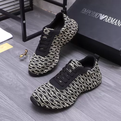 Wholesale Armani Casual Shoes For Men #1285370 $98.00 USD, Wholesale Quality Replica Armani Casual Shoes