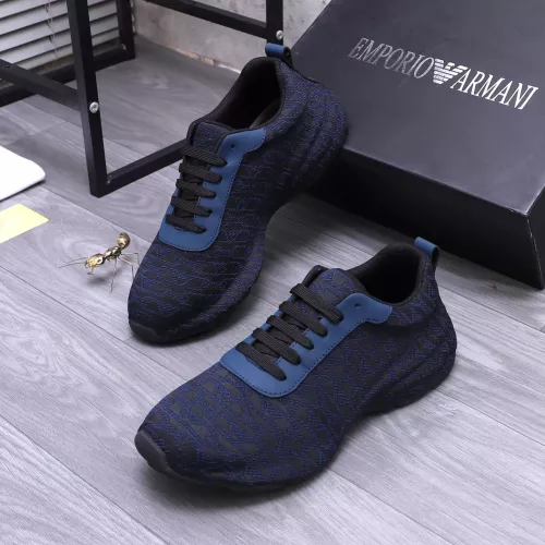 Wholesale Armani Casual Shoes For Men #1285371 $98.00 USD, Wholesale Quality Replica Armani Casual Shoes