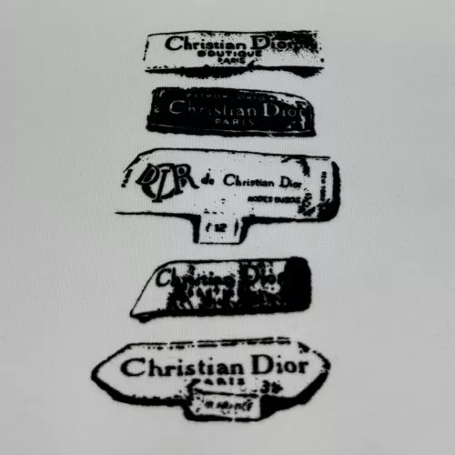 Replica Christian Dior T-Shirts Long Sleeved For Unisex #1285402 $42.00 USD for Wholesale