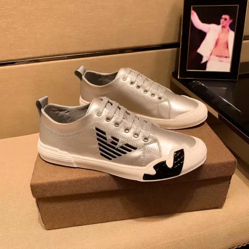 Wholesale Armani Casual Shoes For Men #1285407 $76.00 USD, Wholesale Quality Replica Armani Casual Shoes