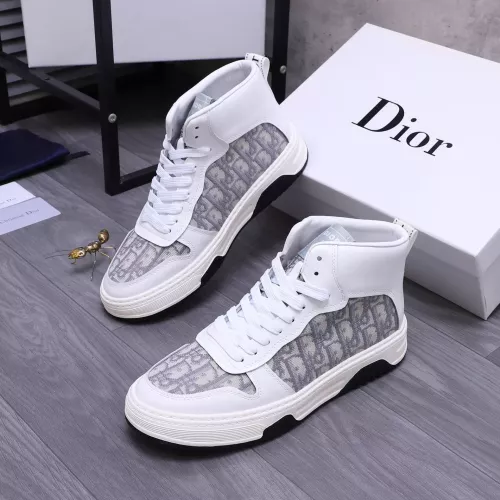 Wholesale Christian Dior High Top Shoes For Men #1285430 $80.00 USD, Wholesale Quality Replica Christian Dior High Top Shoes