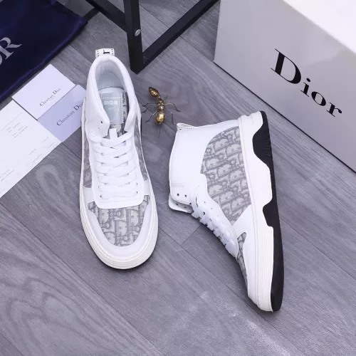 Replica Christian Dior High Top Shoes For Men #1285430 $80.00 USD for Wholesale