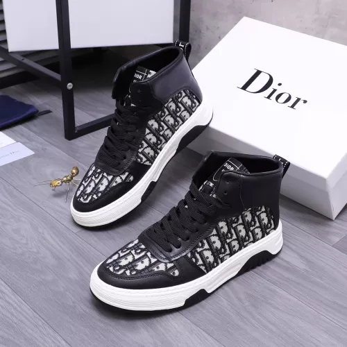 Wholesale Christian Dior High Top Shoes For Men #1285431 $80.00 USD, Wholesale Quality Replica Christian Dior High Top Shoes