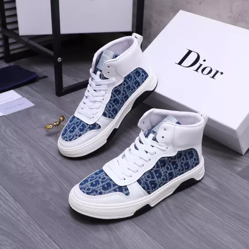 Wholesale Christian Dior High Top Shoes For Men #1285432 $80.00 USD, Wholesale Quality Replica Christian Dior High Top Shoes