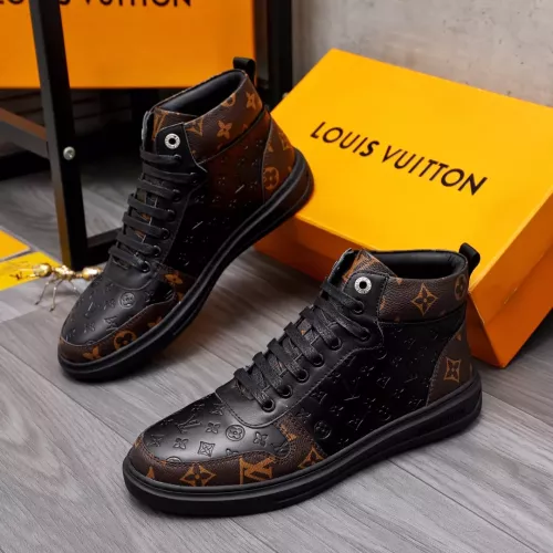 Wholesale Louis Vuitton High Tops Shoes For Men #1285437 $72.00 USD, Wholesale Quality Replica Louis Vuitton High Tops Shoes