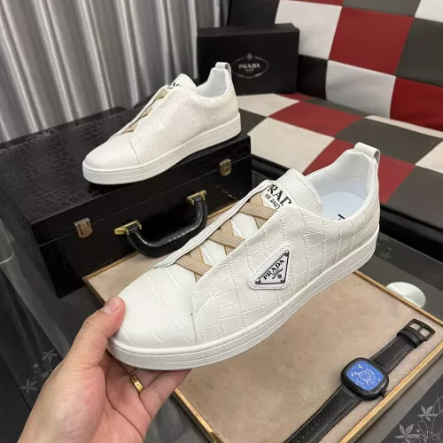 Wholesale Prada Casual Shoes For Men #1285443 $96.00 USD, Wholesale Quality Replica Prada Casual Shoes