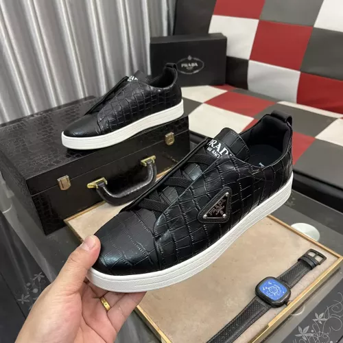 Wholesale Prada Casual Shoes For Men #1285444 $96.00 USD, Wholesale Quality Replica Prada Casual Shoes