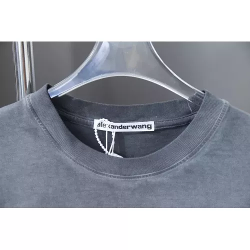 Replica Alexander Wang T-Shirts Long Sleeved For Unisex #1285456 $40.00 USD for Wholesale