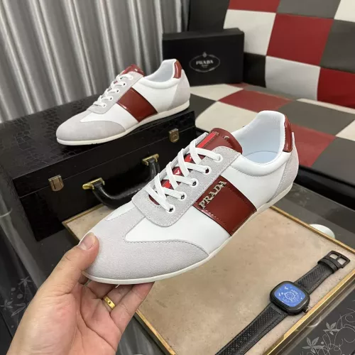 Wholesale Prada Casual Shoes For Men #1285459 $76.00 USD, Wholesale Quality Replica Prada Casual Shoes