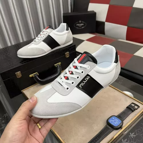 Wholesale Prada Casual Shoes For Men #1285460 $76.00 USD, Wholesale Quality Replica Prada Casual Shoes