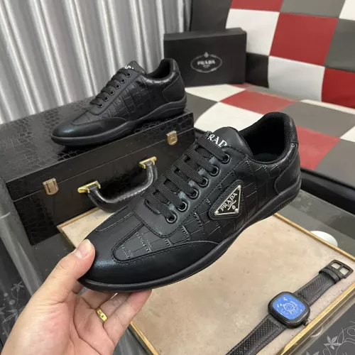 Wholesale Prada Casual Shoes For Men #1285463 $80.00 USD, Wholesale Quality Replica Prada Casual Shoes