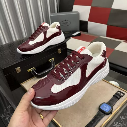 Wholesale Prada Casual Shoes For Men #1285502 $64.00 USD, Wholesale Quality Replica Prada Casual Shoes