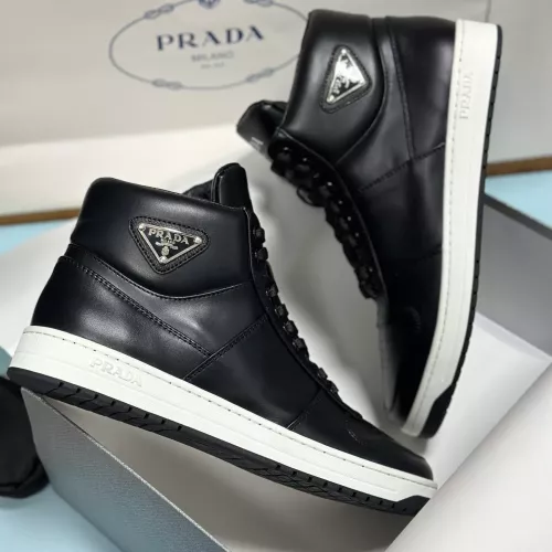 Replica Prada High Top Shoes For Men #1285533 $98.00 USD for Wholesale