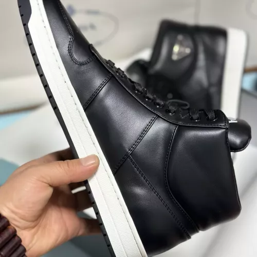 Replica Prada High Top Shoes For Men #1285533 $98.00 USD for Wholesale