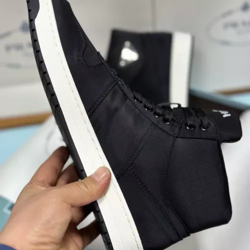 Replica Prada High Top Shoes For Men #1285536 $88.00 USD for Wholesale