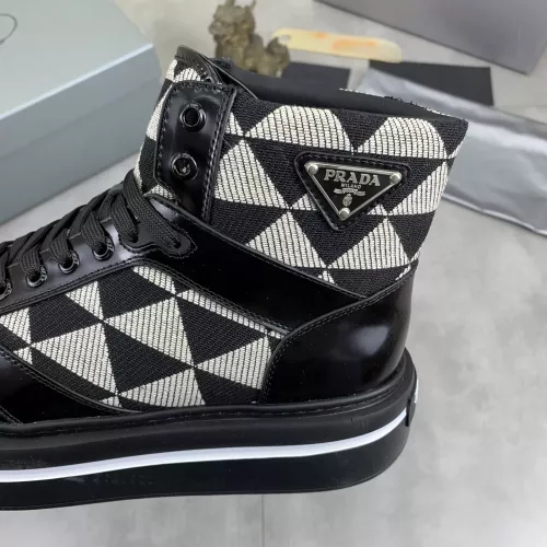 Replica Prada High Top Shoes For Men #1285538 $108.00 USD for Wholesale