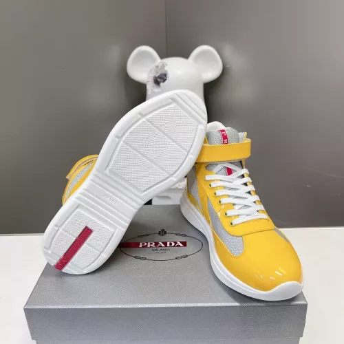 Replica Prada High Top Shoes For Men #1285545 $122.00 USD for Wholesale