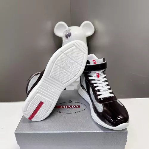 Replica Prada High Top Shoes For Men #1285557 $122.00 USD for Wholesale