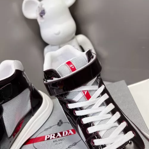 Replica Prada High Top Shoes For Women #1285558 $122.00 USD for Wholesale