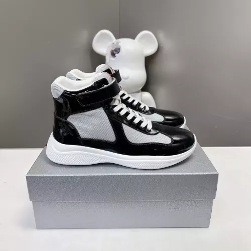 Replica Prada High Top Shoes For Men #1285559 $122.00 USD for Wholesale