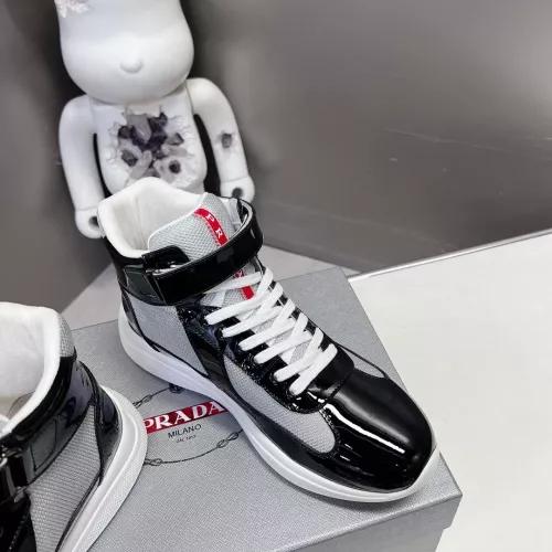 Replica Prada High Top Shoes For Women #1285560 $122.00 USD for Wholesale