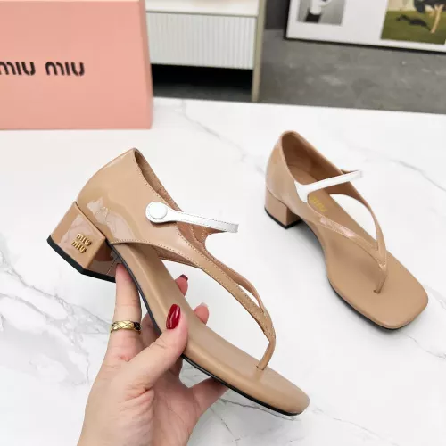 Wholesale MIU MIU Sandal For Women #1285622 $80.00 USD, Wholesale Quality Replica MIU MIU Sandal