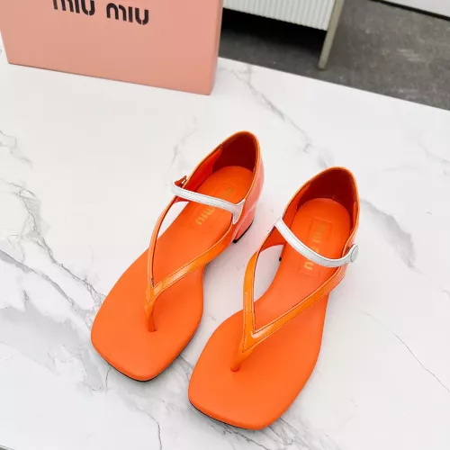 Replica MIU MIU Sandal For Women #1285623 $80.00 USD for Wholesale