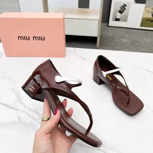 Wholesale MIU MIU Sandal For Women #1285624 $80.00 USD, Wholesale Quality Replica MIU MIU Sandal