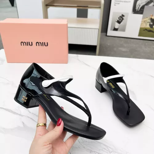 Wholesale MIU MIU Sandal For Women #1285625 $80.00 USD, Wholesale Quality Replica MIU MIU Sandal