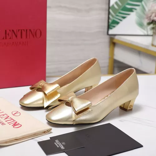 Wholesale Valentino High-Heeled Shoes For Women #1285665 $112.00 USD, Wholesale Quality Replica Valentino High-Heeled Shoes