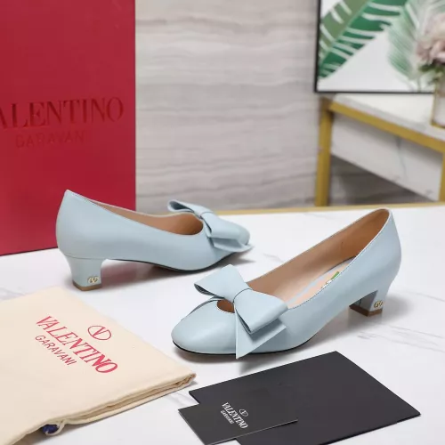 Replica Valentino High-Heeled Shoes For Women #1285667 $112.00 USD for Wholesale