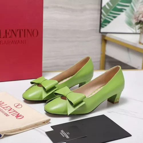 Wholesale Valentino High-Heeled Shoes For Women #1285668 $112.00 USD, Wholesale Quality Replica Valentino High-Heeled Shoes