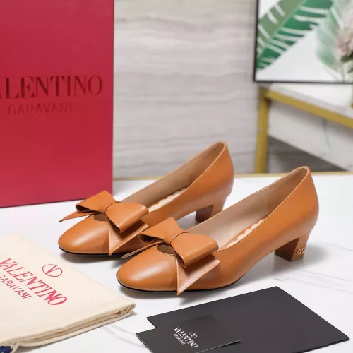 Wholesale Valentino High-Heeled Shoes For Women #1285671 $112.00 USD, Wholesale Quality Replica Valentino High-Heeled Shoes