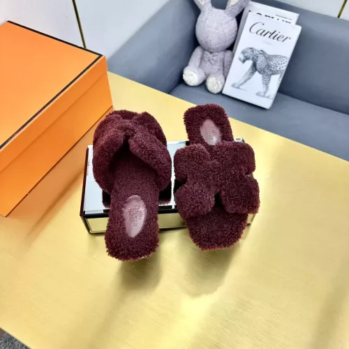 Replica Hermes Slippers For Women #1285732 $96.00 USD for Wholesale