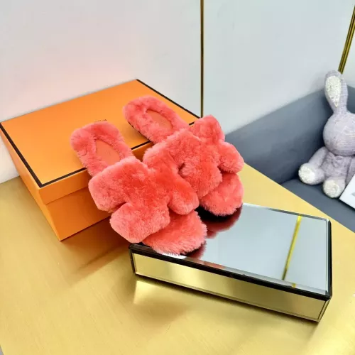 Replica Hermes Slippers For Women #1285743 $96.00 USD for Wholesale