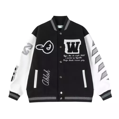 Wholesale Off-White Jackets Long Sleeved For Unisex #1285755 $76.00 USD, Wholesale Quality Replica Off-White Jackets
