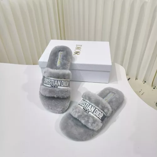 Replica Christian Dior Slippers For Women #1285783 $105.00 USD for Wholesale