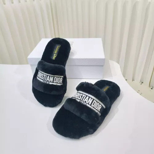 Replica Christian Dior Slippers For Women #1285784 $105.00 USD for Wholesale