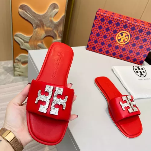 Wholesale Tory Burch TB Slippers For Women #1285794 $72.00 USD, Wholesale Quality Replica Tory Burch TB Slippers