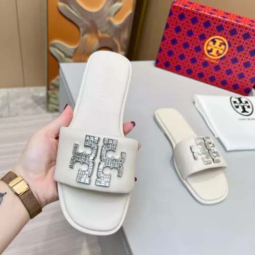 Wholesale Tory Burch TB Slippers For Women #1285797 $72.00 USD, Wholesale Quality Replica Tory Burch TB Slippers